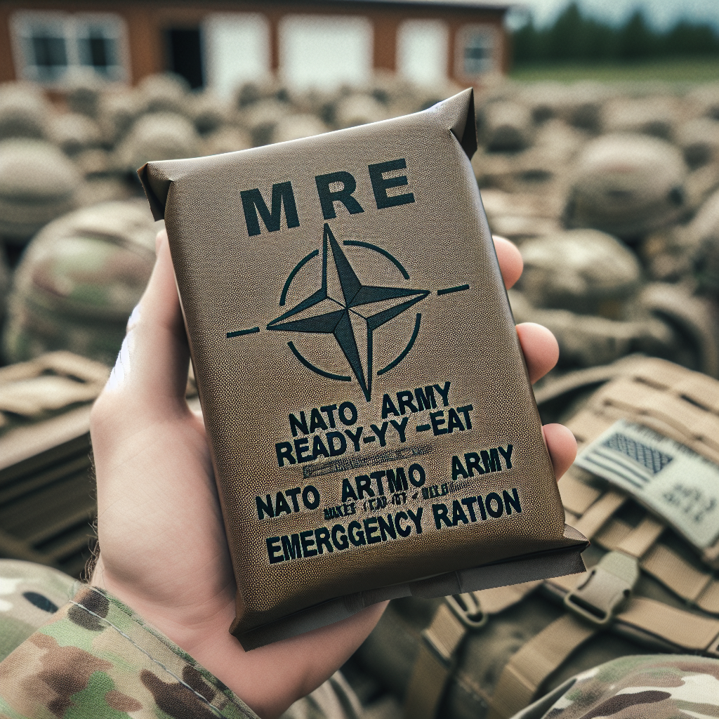 Militaire US MRE NAVO leger noodrantsoen